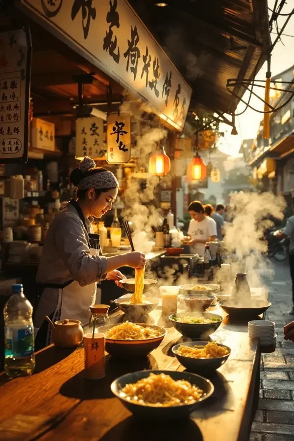 《老街烟火》电影海报 - 51短视频